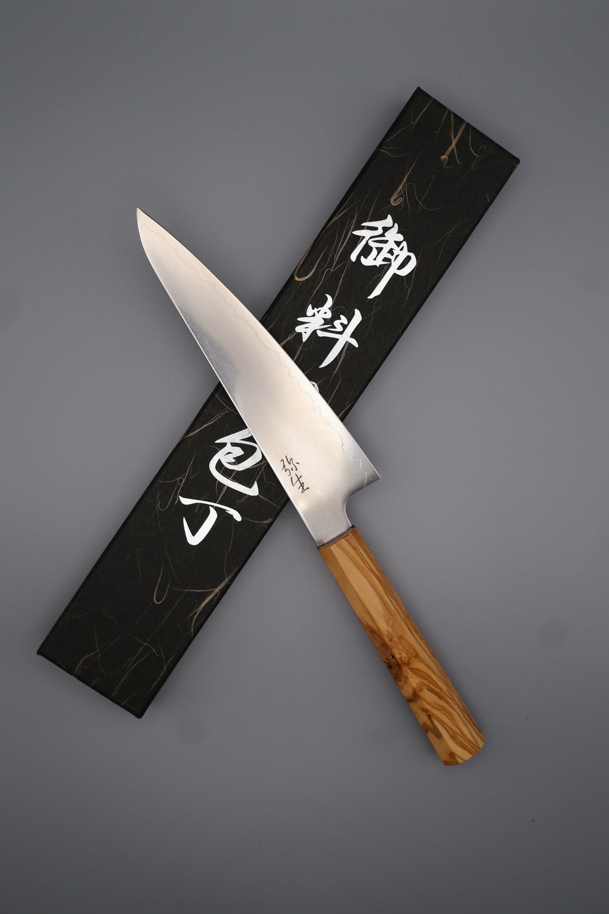 E6 光3層小三徳150 Hikari Short Santoku