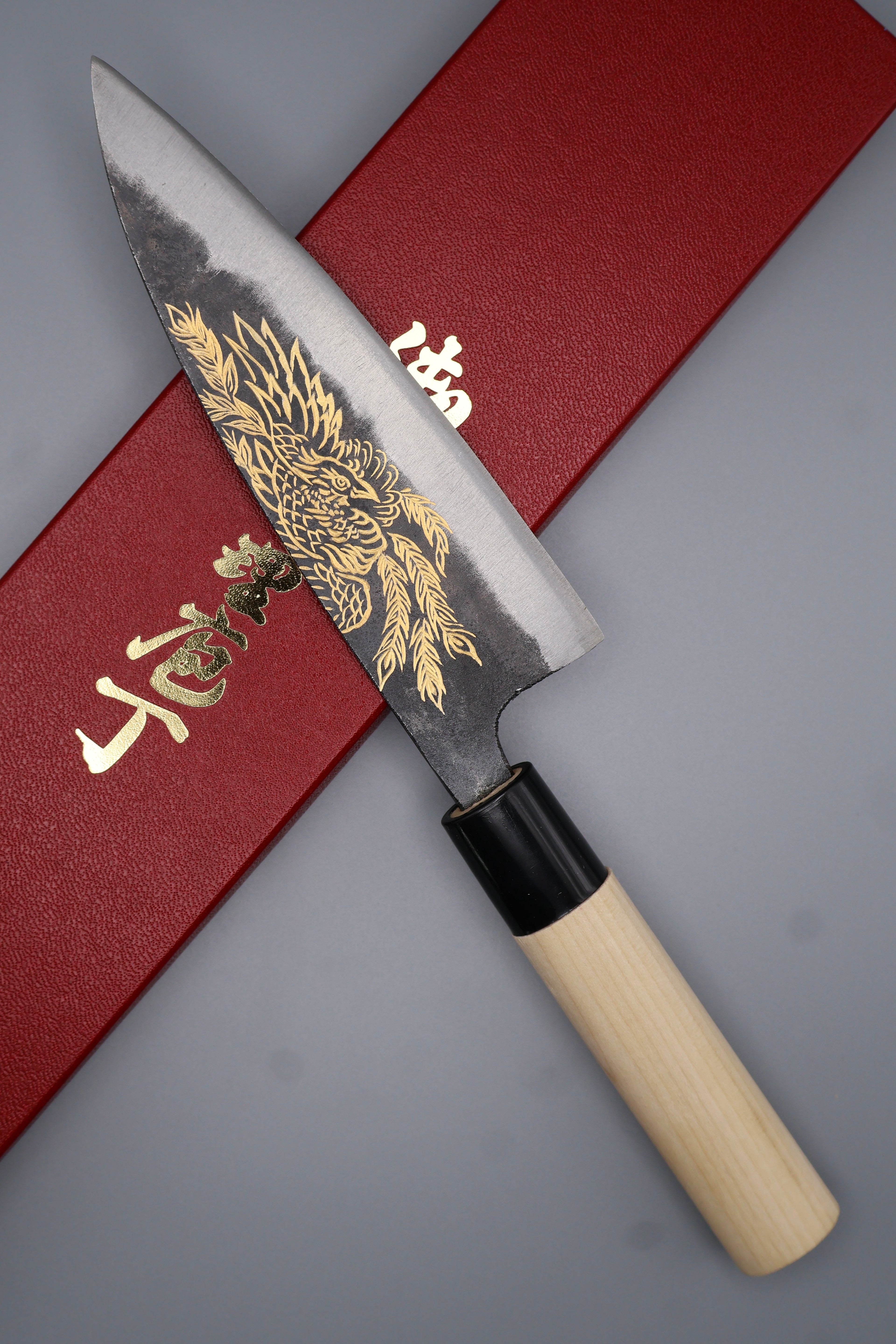 黒打出刃 朱雀 Kurouchi DEBA Phoenix