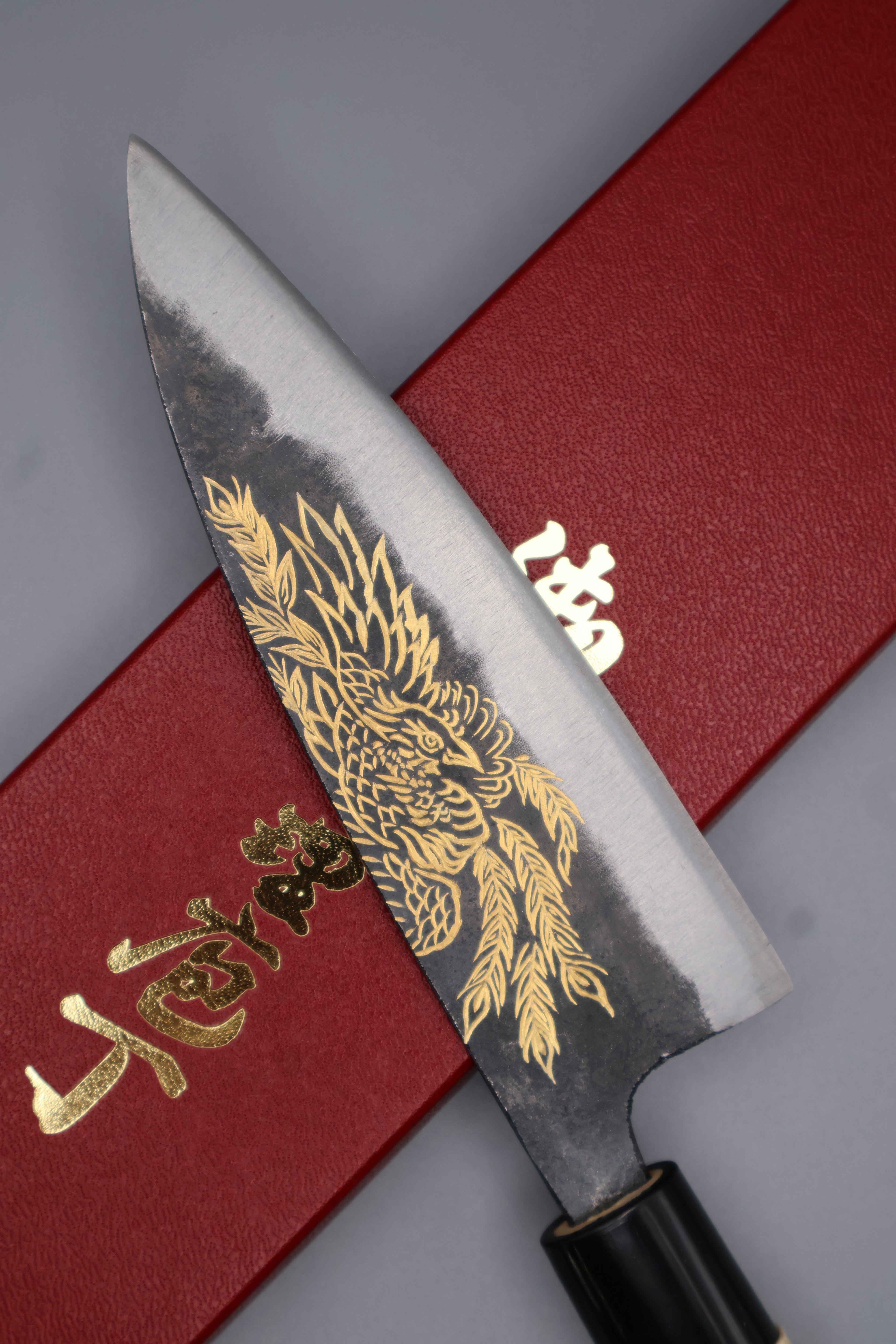 黒打出刃 朱雀 Kurouchi DEBA Phoenix