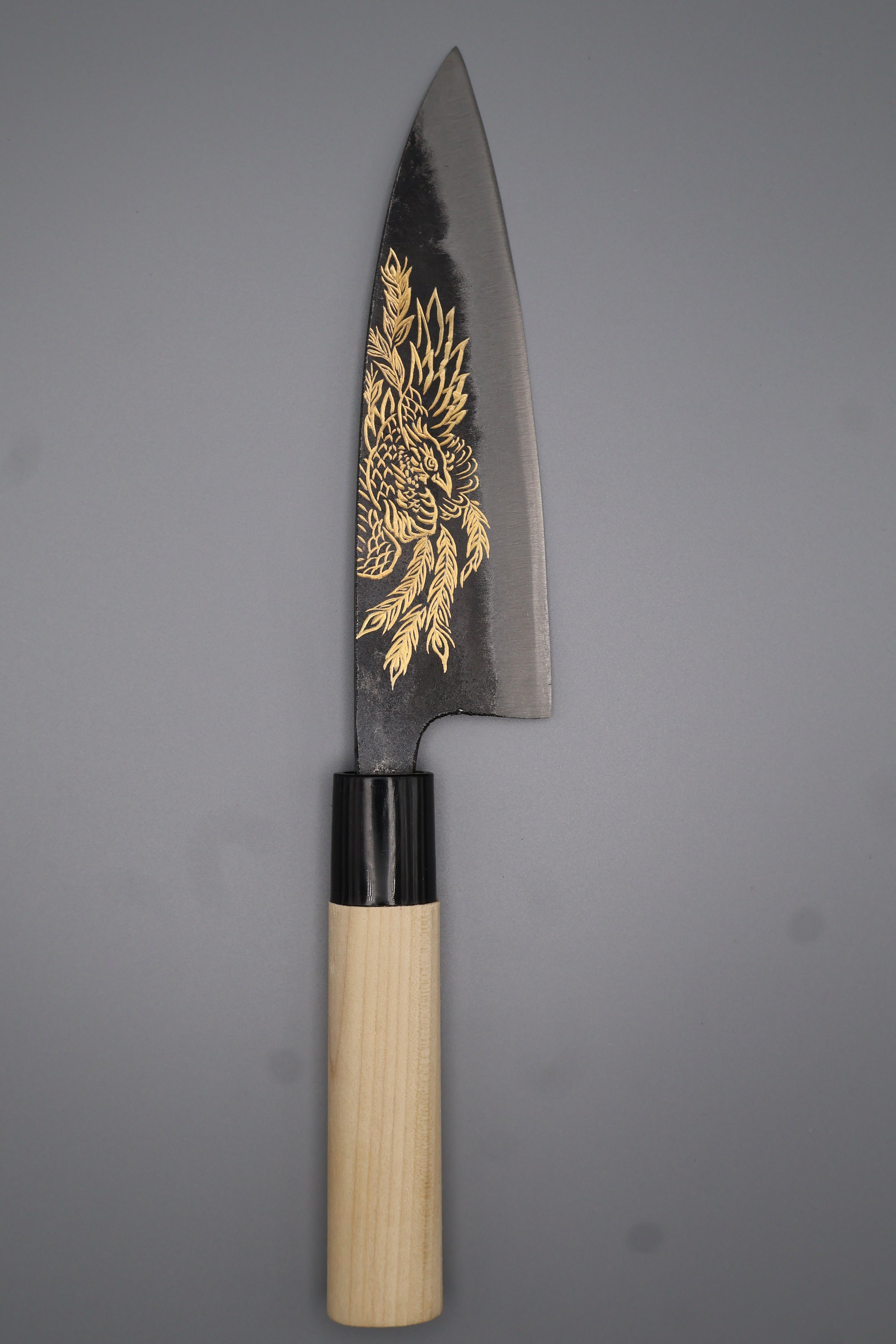 黒打出刃 朱雀 Kurouchi DEBA Phoenix