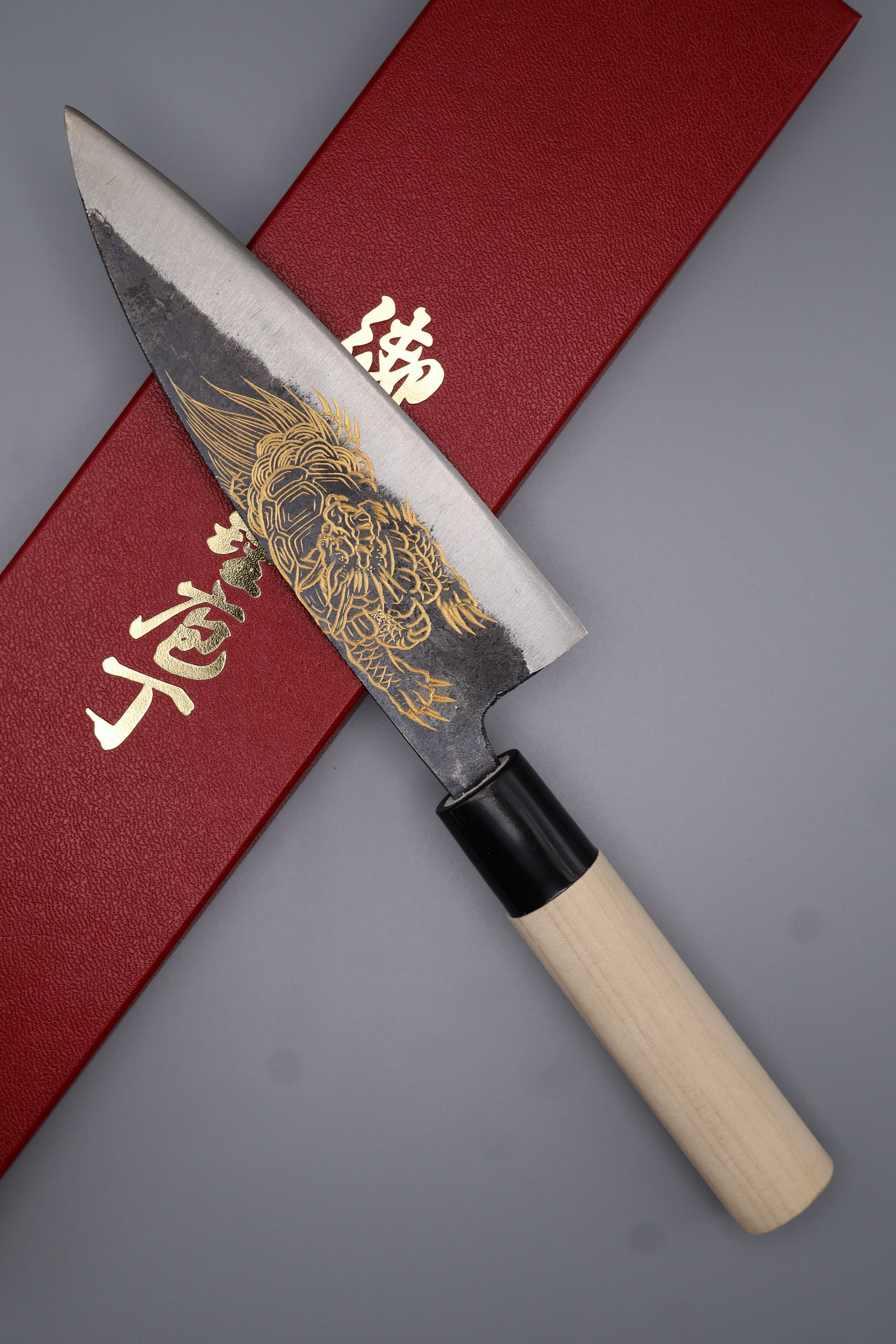 黒打出刃 玄武 KurouchiDEBA Black Tortoise