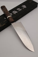 E65 流氷磨き三徳180 Ryuhyo Santoku Knife